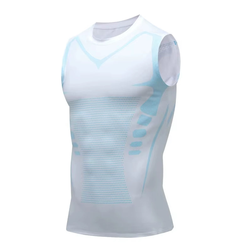 SculptPro™ – Men's Ionic Slimming Compression Vest